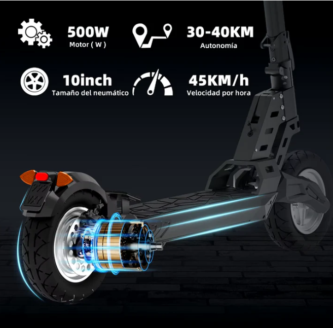 D20 Electric Scooter 48V 15Ah 800W foldable