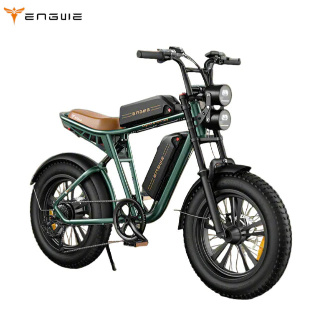 ENGWE M20 Fat Tire E-Bike – 75km Long Range Off-Road Cruiser