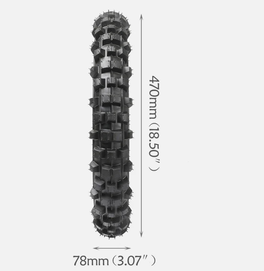 Kugoo Wish01 Rear Tire 12 Inch Off road