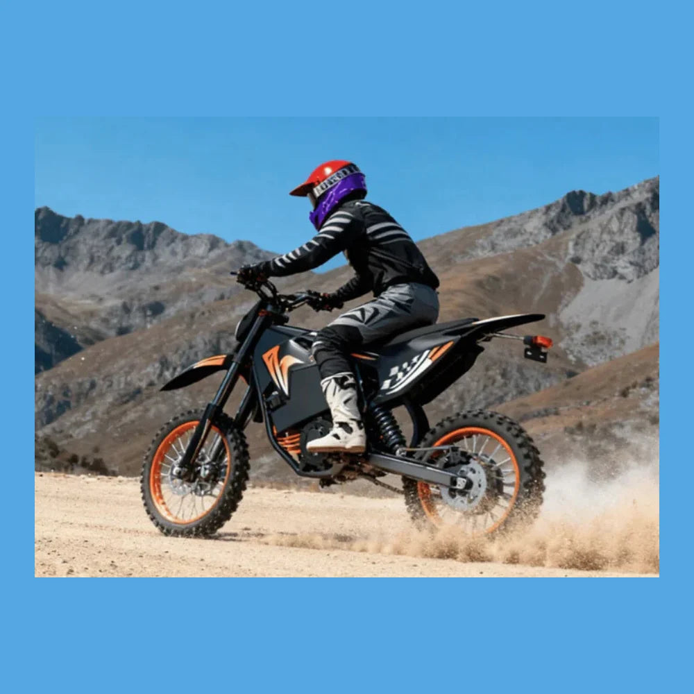 ZapLon Zed1 AMP-X Electric Dirt Bike 60V 28AH Off Road Bike